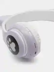 Фиолетовый наушники беспроводные детские STN-28 PRO с ушками