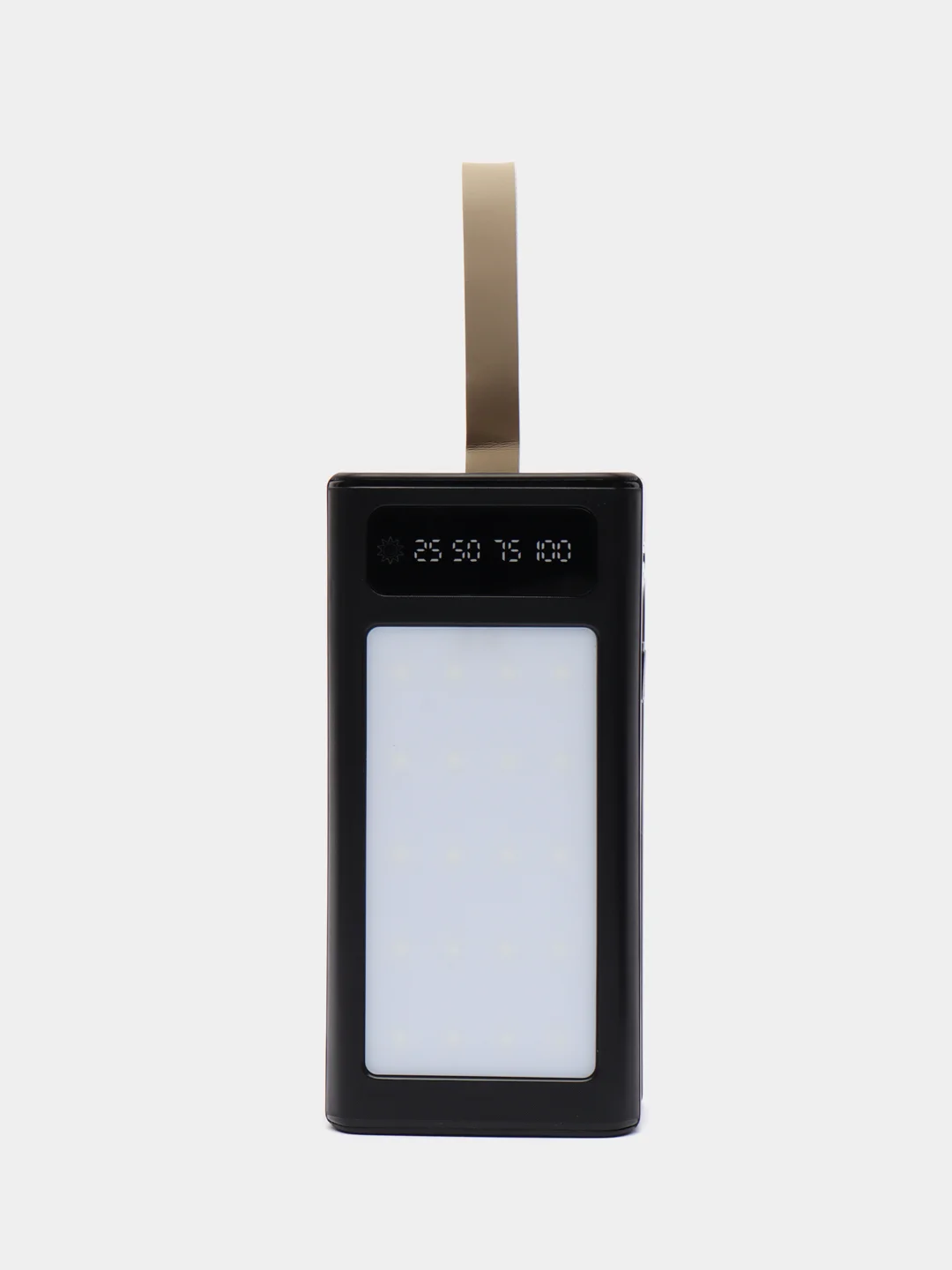 Черный внешний аккумулятор повербанк 40000 mAh для телефона
