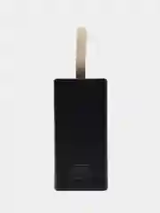 Черный внешний аккумулятор повербанк 50000 mAh для телефона