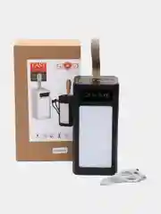 Черный внешний аккумулятор повербанк 50000 mAh для телефона