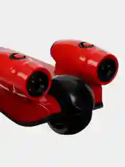 Самокат складной, колёса световые PU d=13/5 см, музыка, эффект дыма, ABEC 7