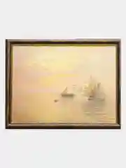 Картина для интерьера "Морской вид", 34 х 44 см
