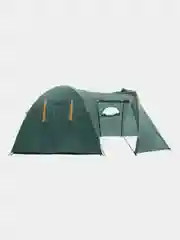 Зеленый палатка туристическая четырехместная Totem Catawba 4