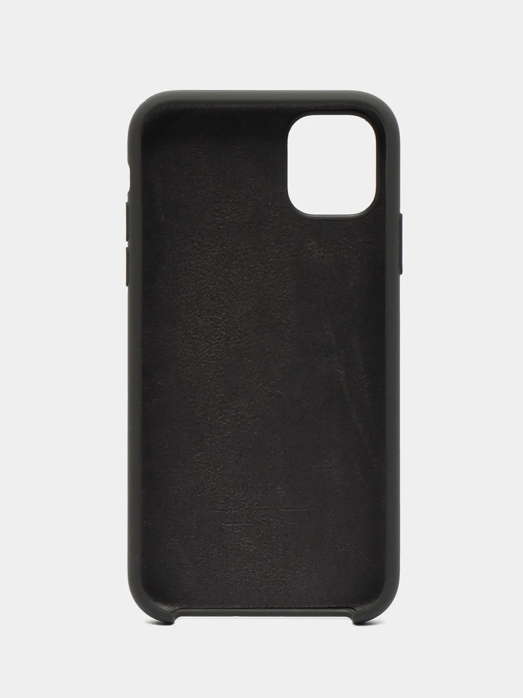 Темно-синий чехол Silicone Case для iPhone 11, с открытым низом