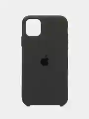 Тёмно-серый чехол Silicone Case для iPhone 11, с открытым низом
