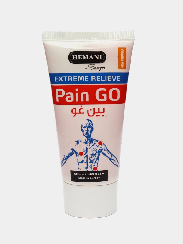 Hemani Гель для снятия боли Pain Go Gel, 50 мл