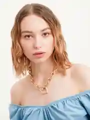 Цепочка с подвеской сердце на Новый год