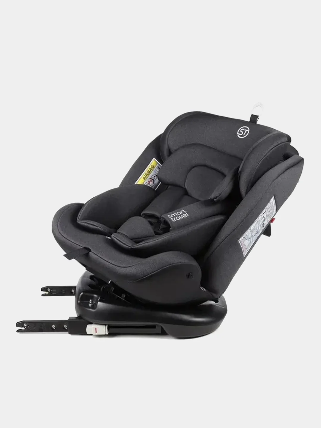 Автокресло детское Smart Travel Boss Isofix, 0-36 кг, группа 0+/I/II/III, Dark grey