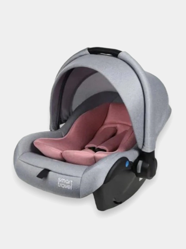 Автокресло детское Smart Travel First Lux, 0-13 кг, группа 0+, Light grey