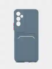 Силиконовый чехол для Tecno Pova 4, Пова 4, c отсеком для карт, прозрачный