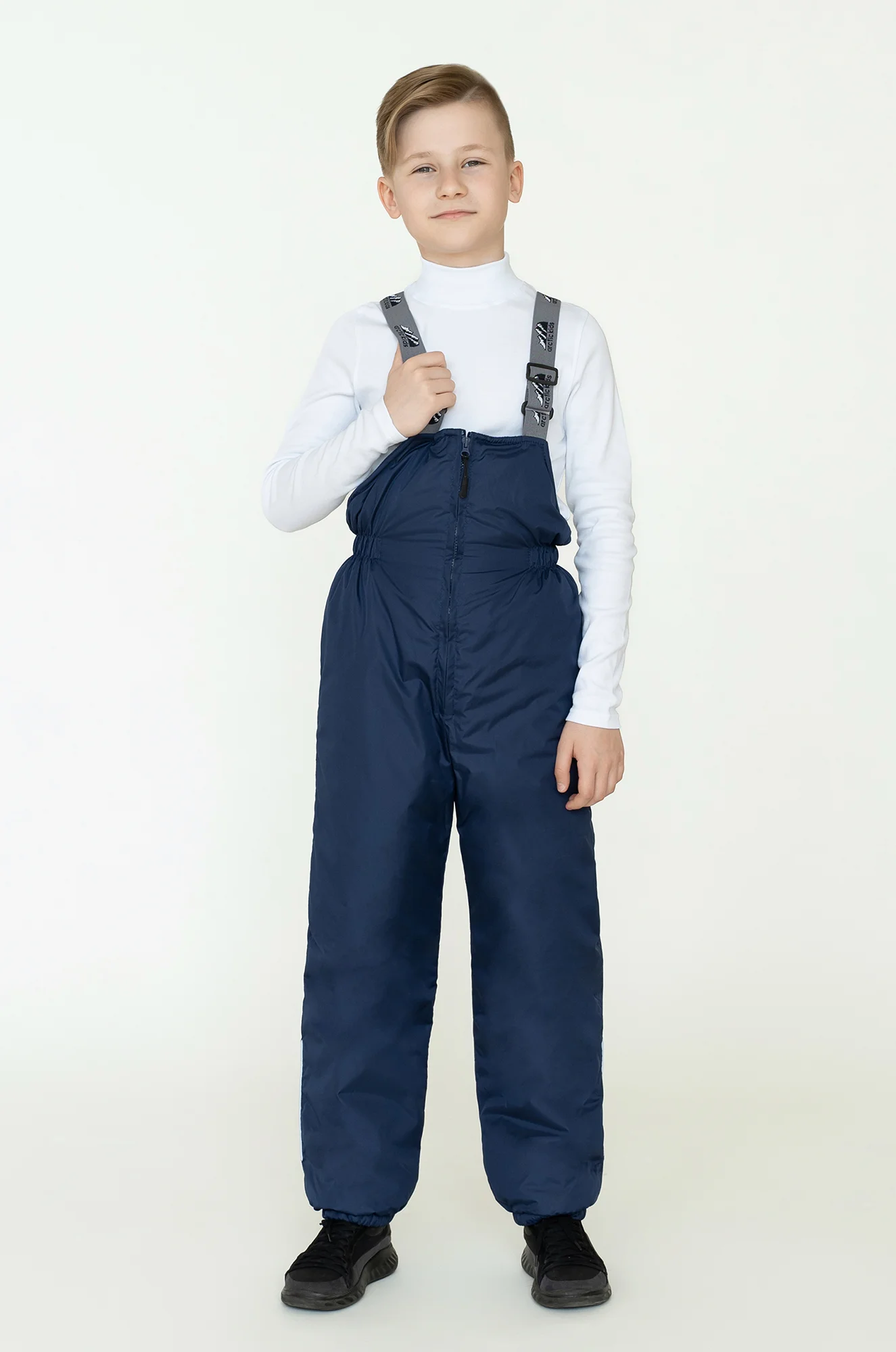 Синий полукомбинезон детский, зима до -20, Arctic kids