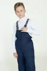 Синий полукомбинезон детский, зима до -20, Arctic kids
