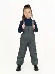 Серый полукомбинезон детский, зима до -20, Arctic kids