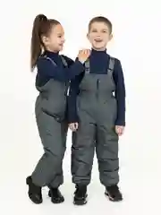 Серый полукомбинезон детский, зима до -20, Arctic kids