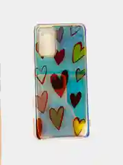 Силиконовый чехол на Samsung Galaxy A32 / Самсунг А32 с эффектом закаленного стекла
