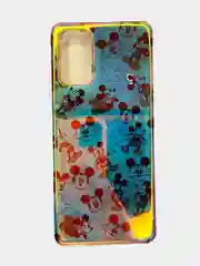 Силиконовый чехол на Samsung Galaxy A32 / Самсунг А32 с эффектом закаленного стекла