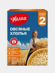 Хлопья овсяные Увелка питательные, 400г
