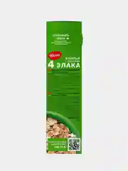 Хлопья овсяные с отрубями Увелка "4 злака", 350г