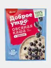 Каша овсяная Увелка, с черникой, 20 штук по 40г