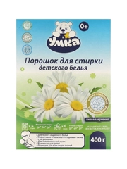 Порошок для стирки детского белья "Умка" 400 г., бесфосфатный, гипоаллергенный