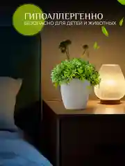 Салатовый набор искусственных цветов в кашпо, декор для дома, интерьера