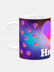 Кружка керамическая с именем Нина