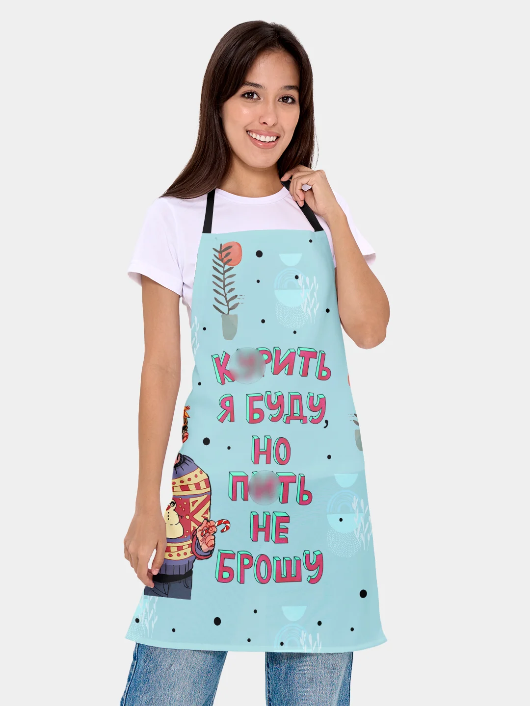 Фартук кухонный Курить я буду