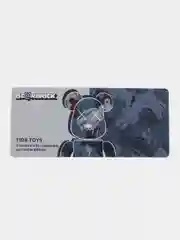 Синий игровокй коврик для мыши и клавиатуры BearBrick, 300 х 250 х 3 мм, 700 х 300 х 3 мм, 900 х 400 х 3 мм