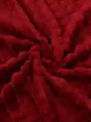 Бордовый плед-одеяло кубик, плед однотонный, плед-покрывало