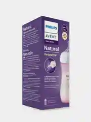 Бутылочка для кормления Philips Avent NATURAL Response, розовая, 260 мл