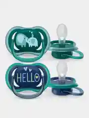 Пустышка Philips Avent Ultra air, с 18 месяцев, 2 штуки