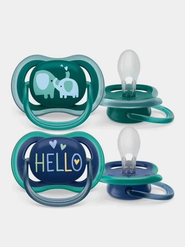 Пустышка Philips Avent Ultra air, с 18 месяцев, 2 штуки