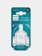 Соска для бутылочки Philips Avent Anti-colic, с 3-х месяцев, средний поток, 2 штуки