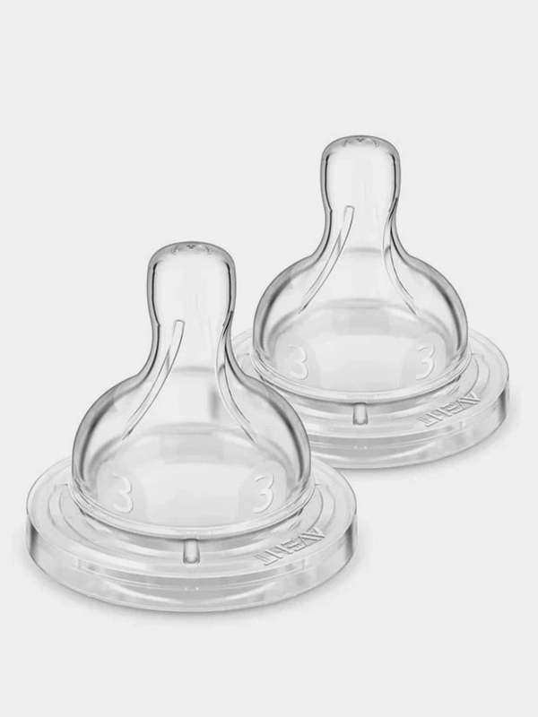 Соска для бутылочки Philips Avent Anti-colic, с 3-х месяцев, средний поток, 2 штуки