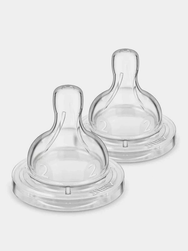 Соска для бутылочки Philips Avent Anti-colic, с 1 месяца, медленный поток, 2 штуки
