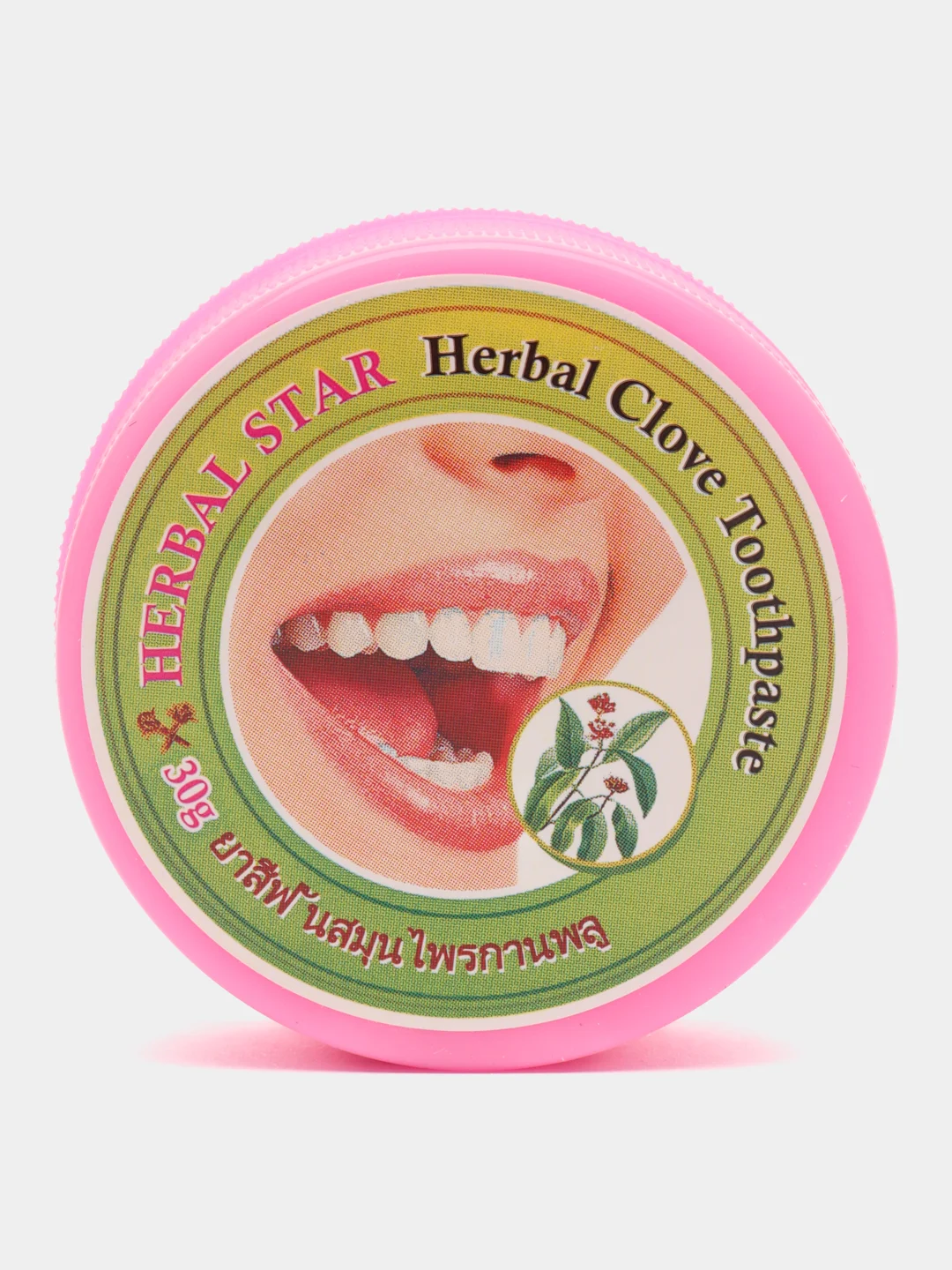 Herbal Star Тайская зубная паста с экстрактом гвоздики, 30 гр