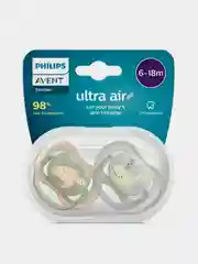 Пустышка Philips Avent Ultra air, 6-18 месяцев, 2 штуки