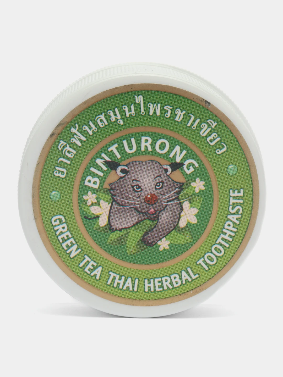 Binturong Тайская зубная паста с экстрактом зеленого чая, 33 г