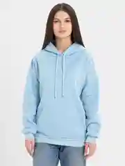 Голубой худи