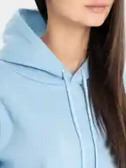 Голубой худи