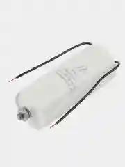 Конденсатор пусковой CBB60, 100uF, 450V, гибкие выводы + болт