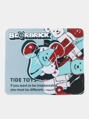 Игровокй коврик для мыши и клавиатуры BearBrick, 300 х 250 х 3 мм, 700 х 300 х 3 мм, 900 х 400 х 3 мм