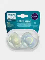 Пустышка Philips Avent Ultra air, для мальчиков, 0-6 месяцев, 2 штуки
