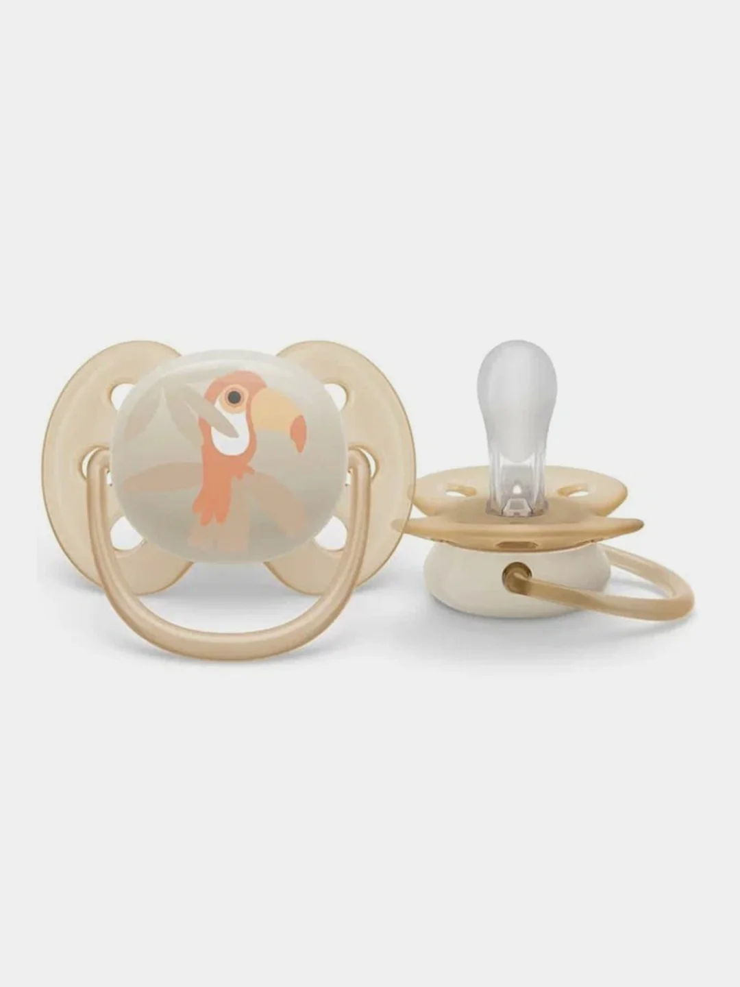 Пустышка Philips Avent Ultra soft, 0-6 месяцев, 2 штуки