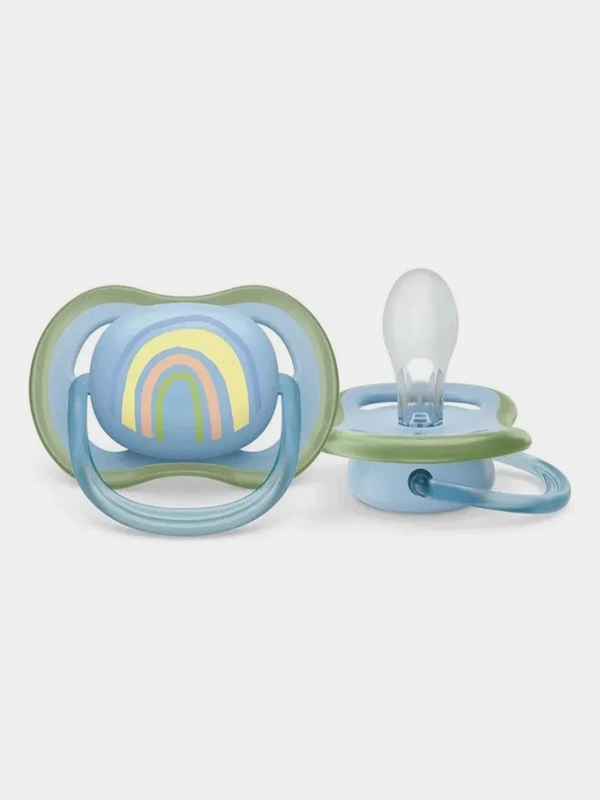 Пустышка Philips Avent Ultra air, 0-6 месяцев, с футляром для хранения и стерилизации
