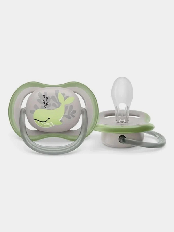 Пустышка Philips Avent Ultra air, с футляром для хранения и стерилизации, 6-18 месяцев