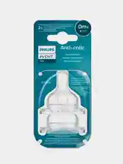 Соска для бутылочки Philips Avent Anti-colic, с 0 месяцев, медленный поток, 2 штуки
