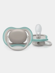 Пустышка Philips Avent Ultra air, бежевая без рисунка, c 18 месяцев