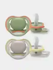 Пустышка Philips Avent Ultra air, 6-18 месяцев, 2 штуки