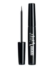 PUPA Подводка для глаз тон 100 водостойкая с кистью VAMP! PROFESSIONAL LINER, черный